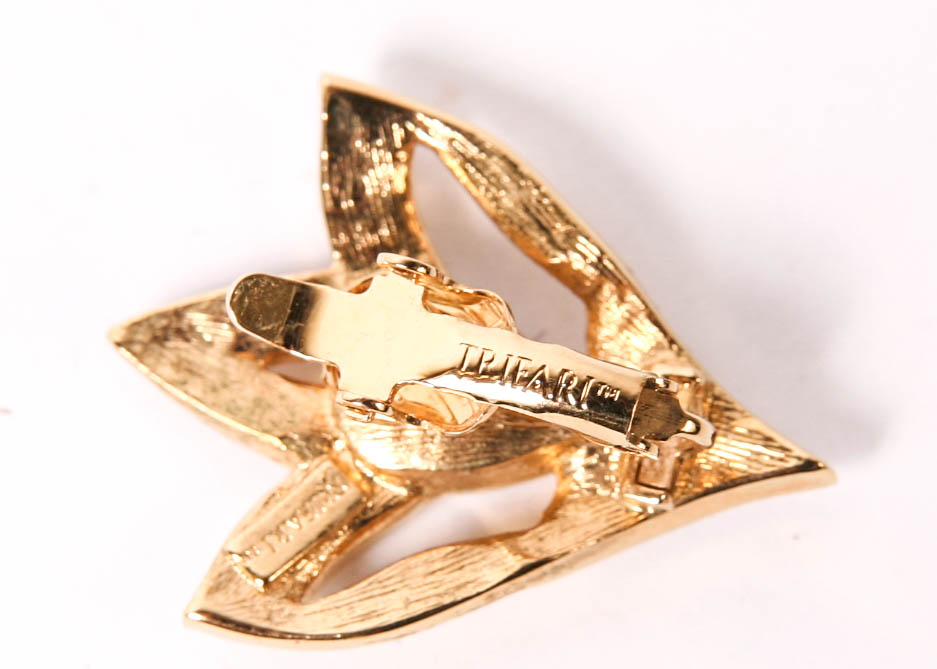 Collection of Gold Tone Vintage Clip-on Earrings