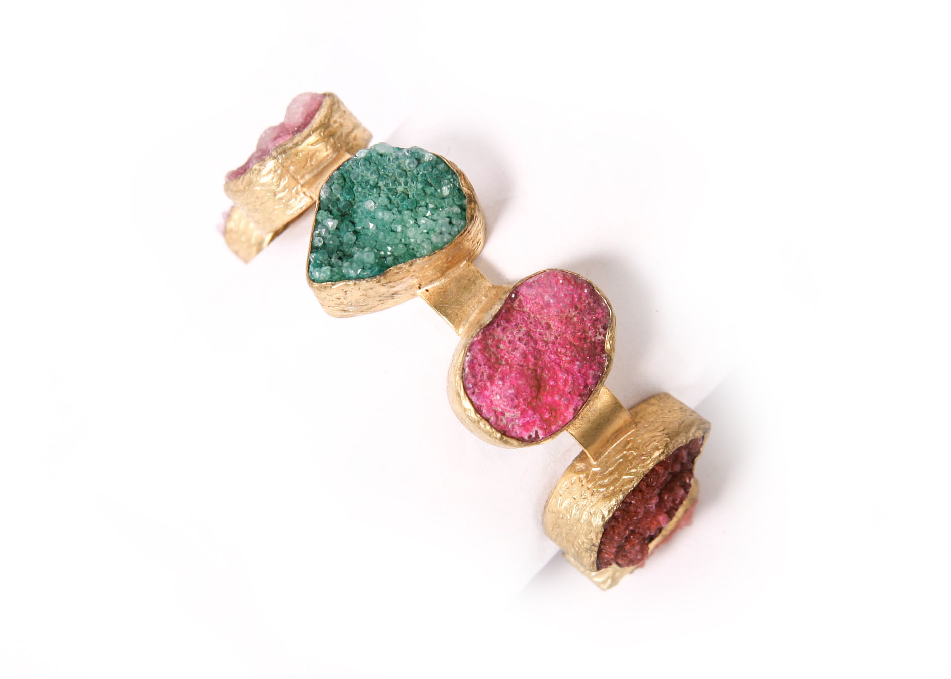 Agate Druzy Bracelet from Turkey