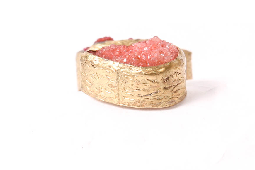 Agate Druzy Bracelet from Turkey