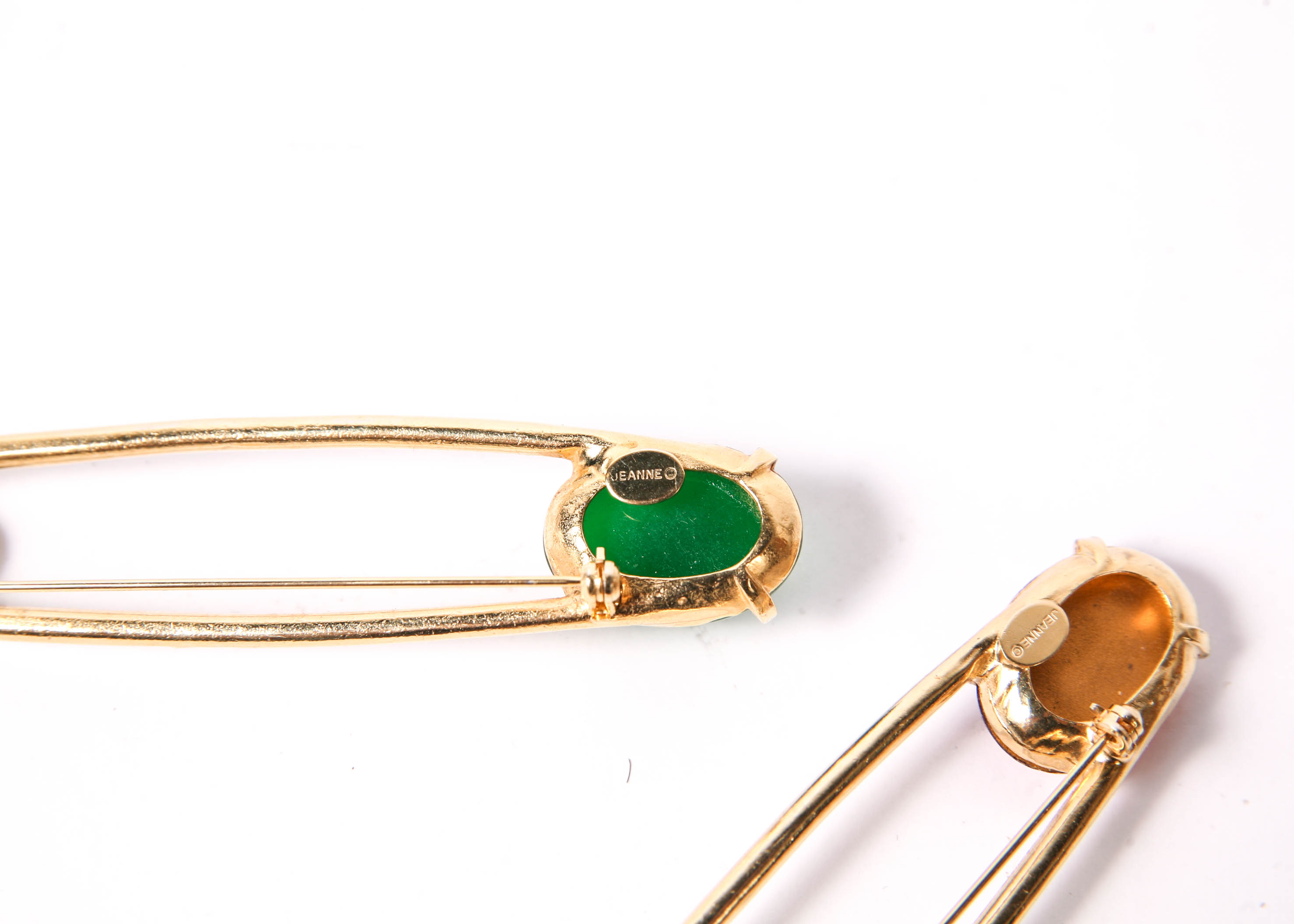 Trio of Gold Tone Pins