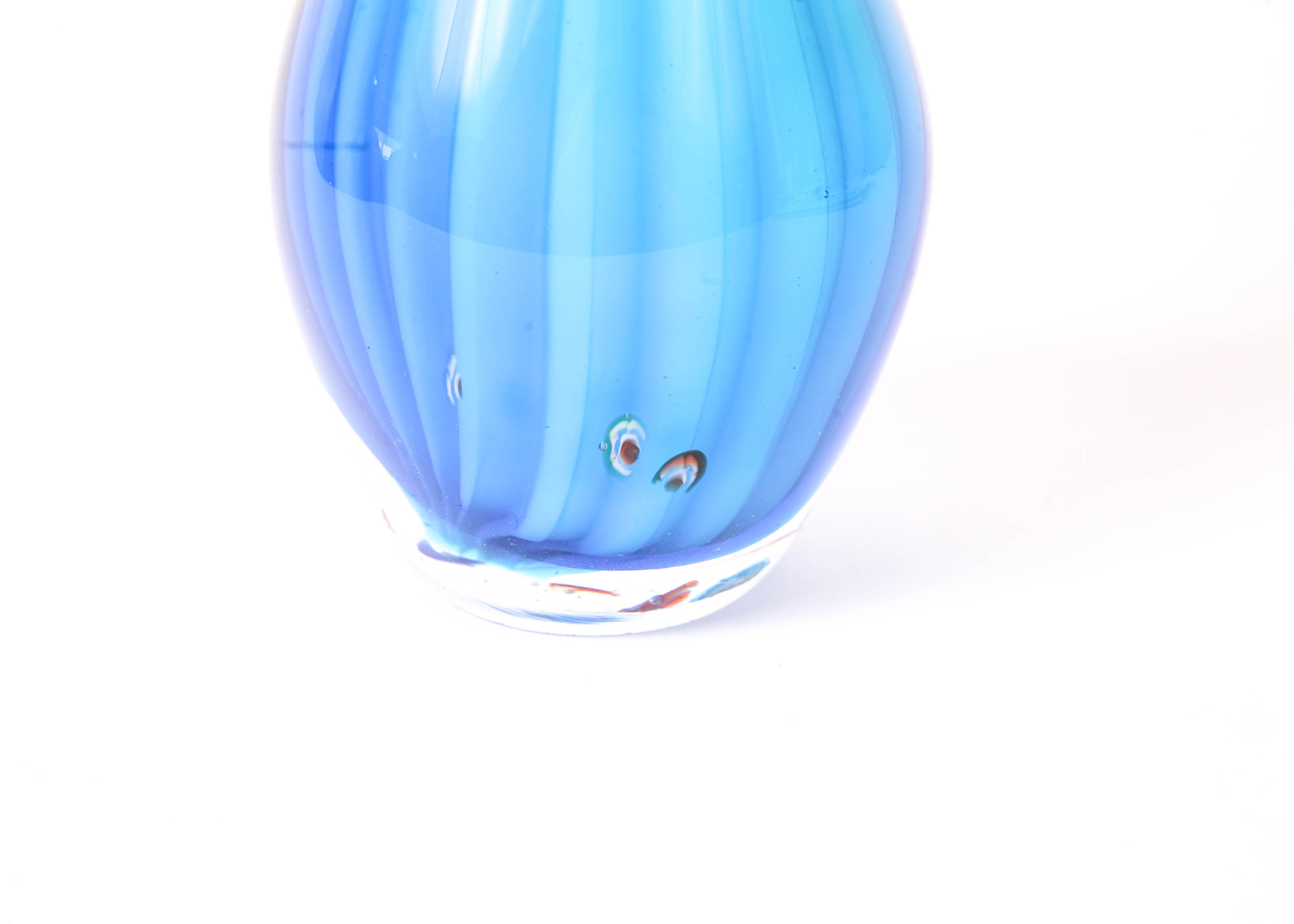 Vintage Blue Murano Glass Sculpture