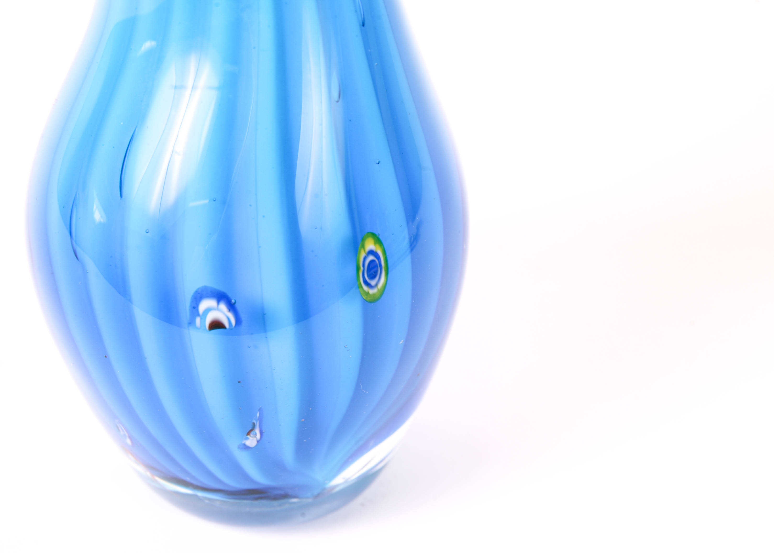 Vintage Blue Murano Glass Sculpture