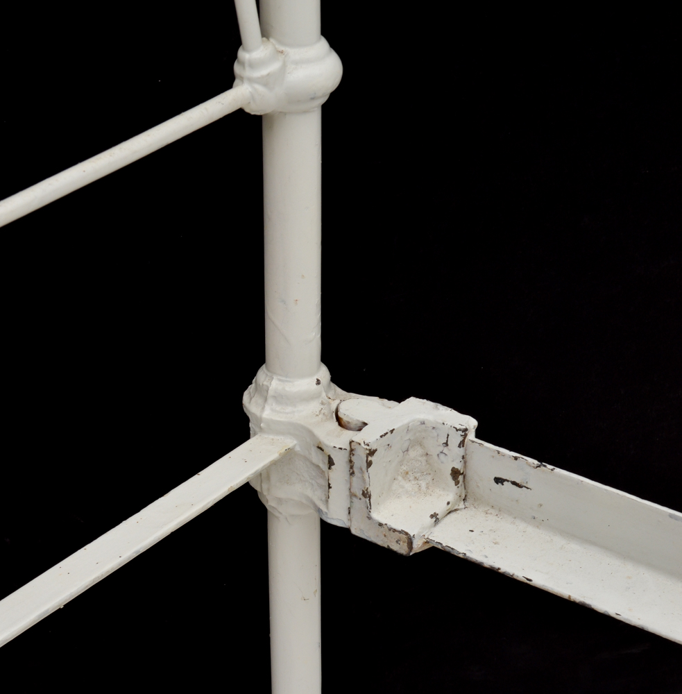 White Wrought Iron Twin Bed Frame