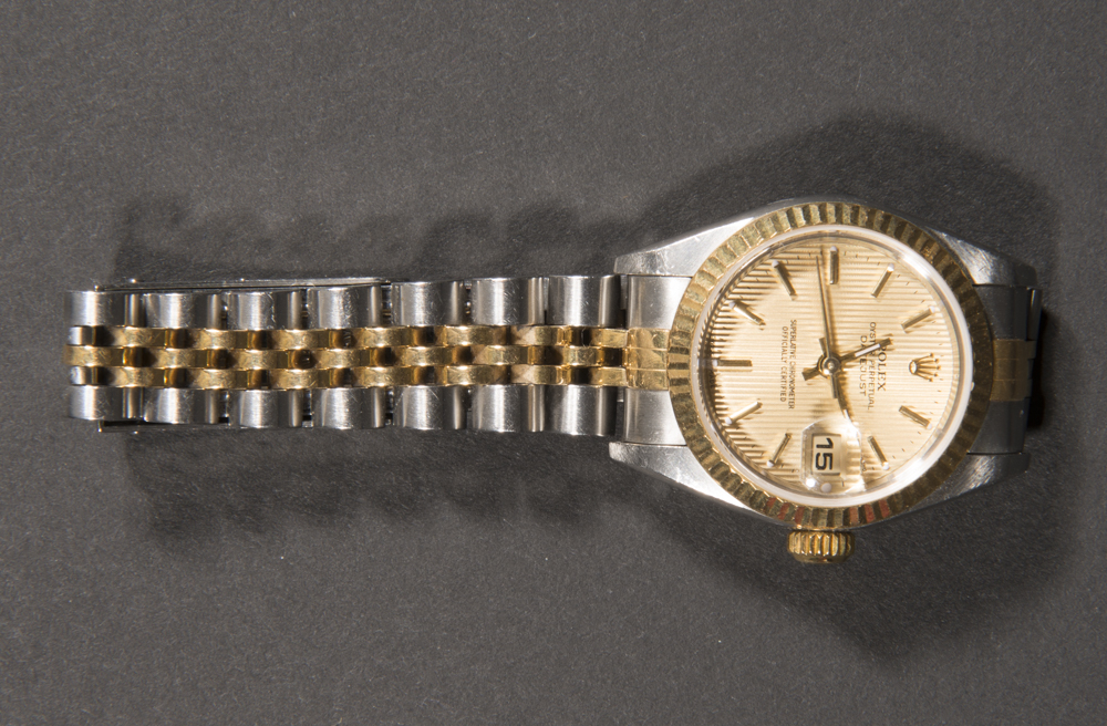 Rolex Women's Oyster Perpetual Two Tone Watch