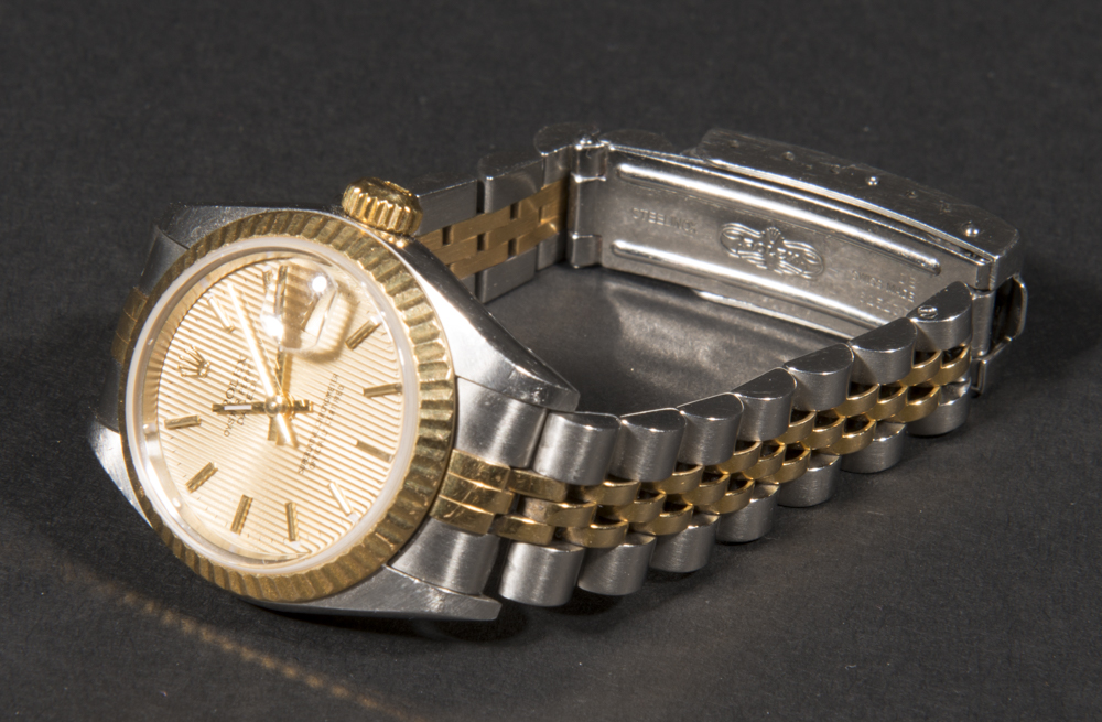 Rolex Women's Oyster Perpetual Two Tone Watch