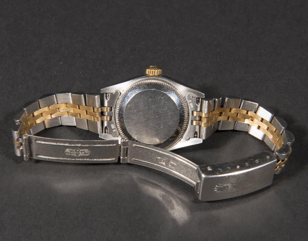 Rolex Women's Oyster Perpetual Two Tone Watch