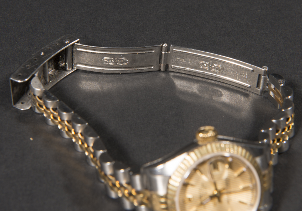 Rolex Women's Oyster Perpetual Two Tone Watch