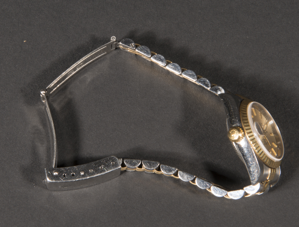 Rolex Women's Oyster Perpetual Two Tone Watch