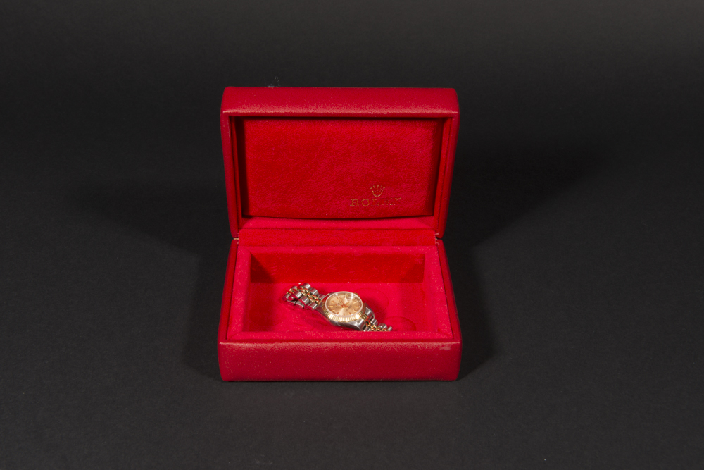 Rolex Women's Oyster Perpetual Two Tone Watch