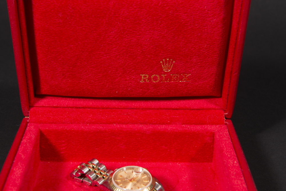 Rolex Women's Oyster Perpetual Two Tone Watch