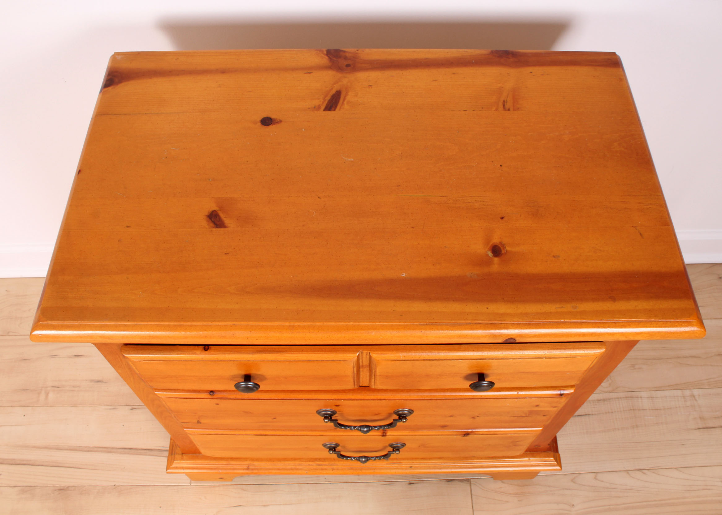 Contemporary Pine Side Chest of Drawers