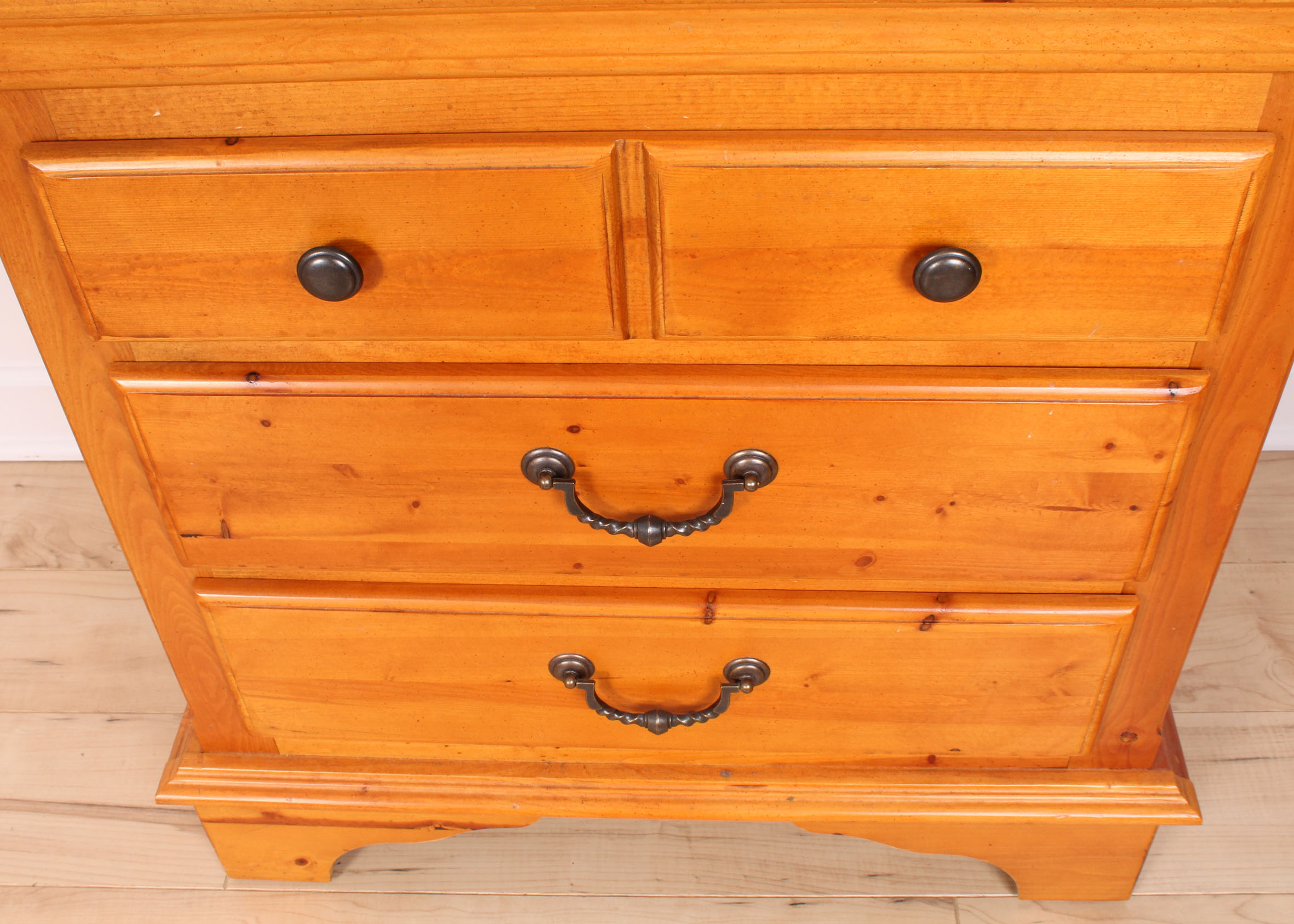 Contemporary Pine Side Chest of Drawers