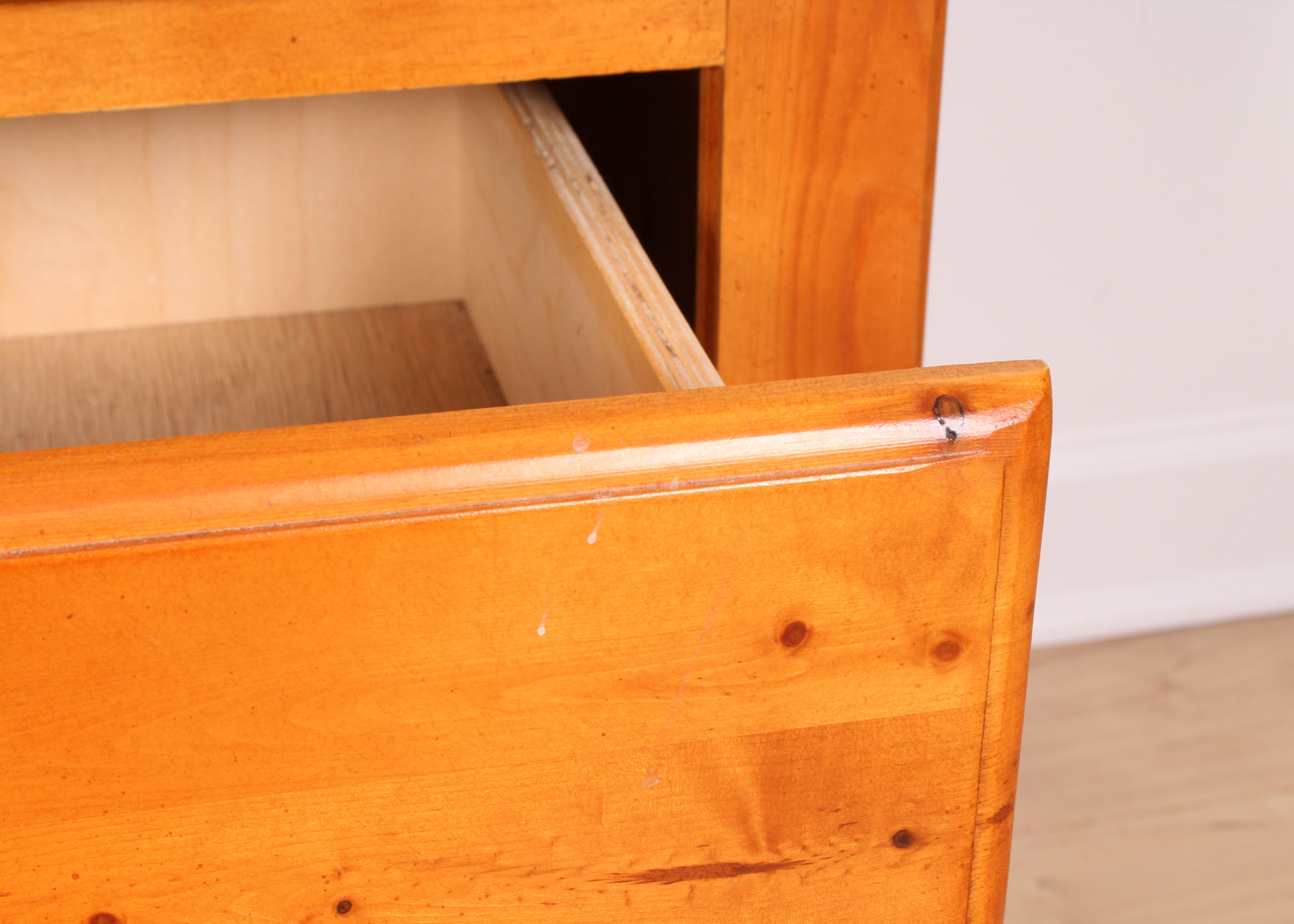 Contemporary Pine Side Chest of Drawers