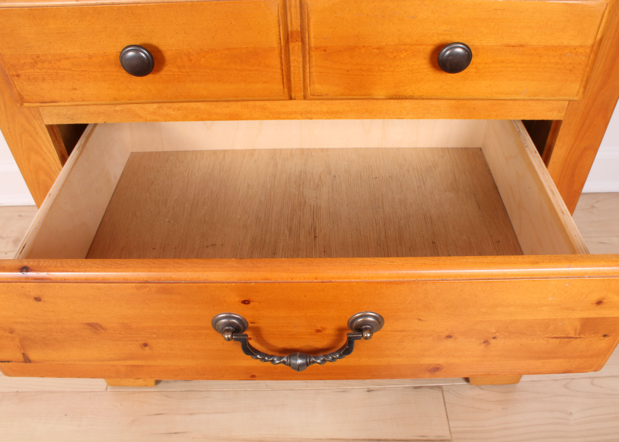 Contemporary Pine Side Chest of Drawers