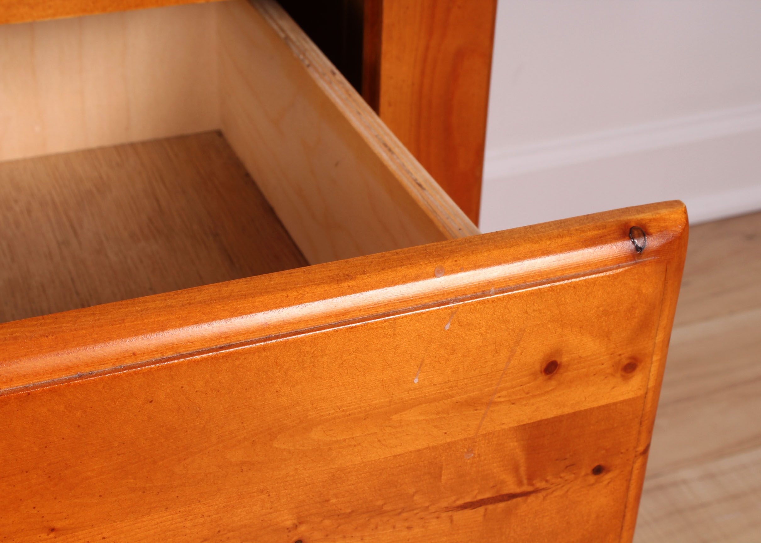 Contemporary Pine Side Chest of Drawers