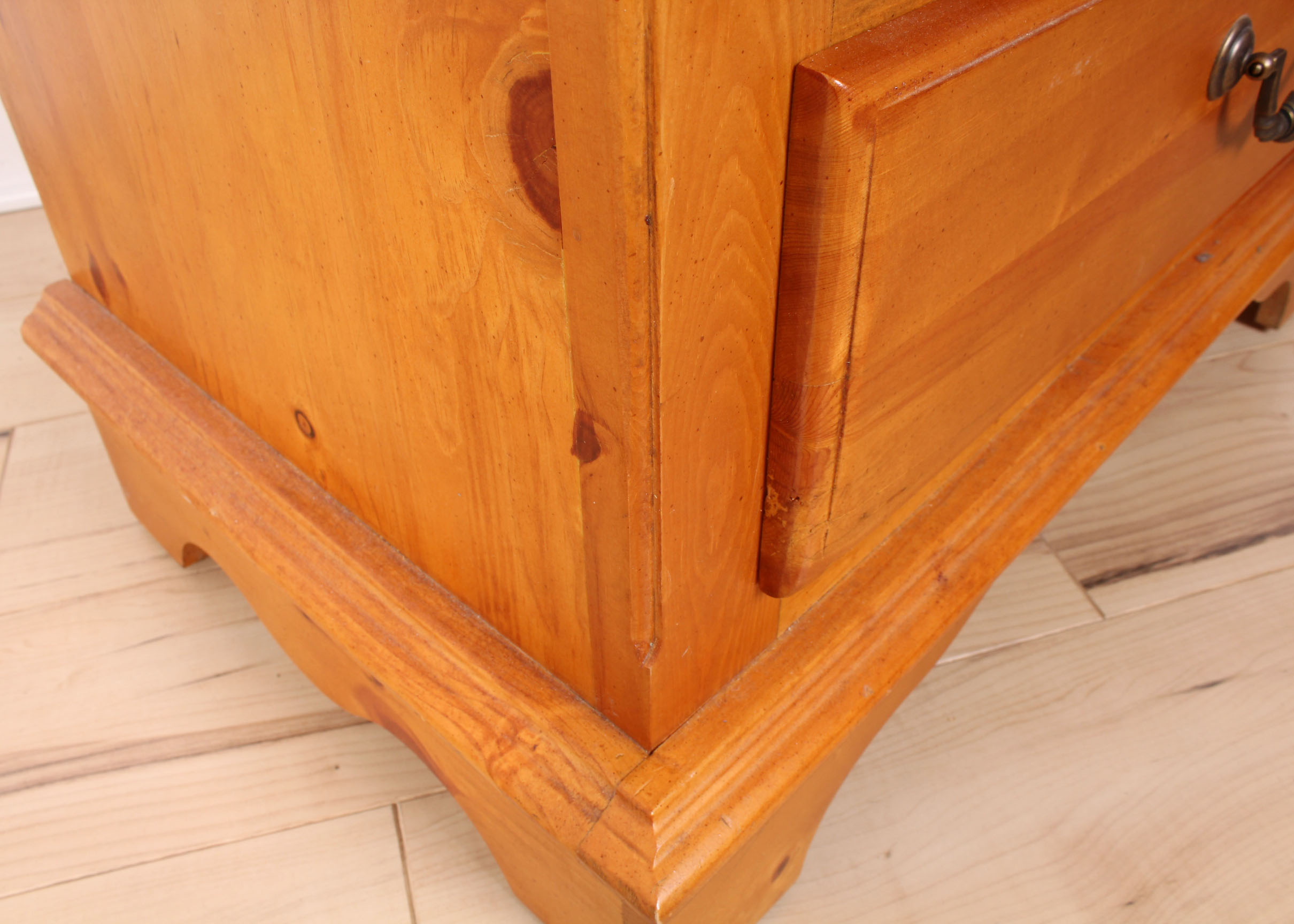 Contemporary Pine Side Chest of Drawers