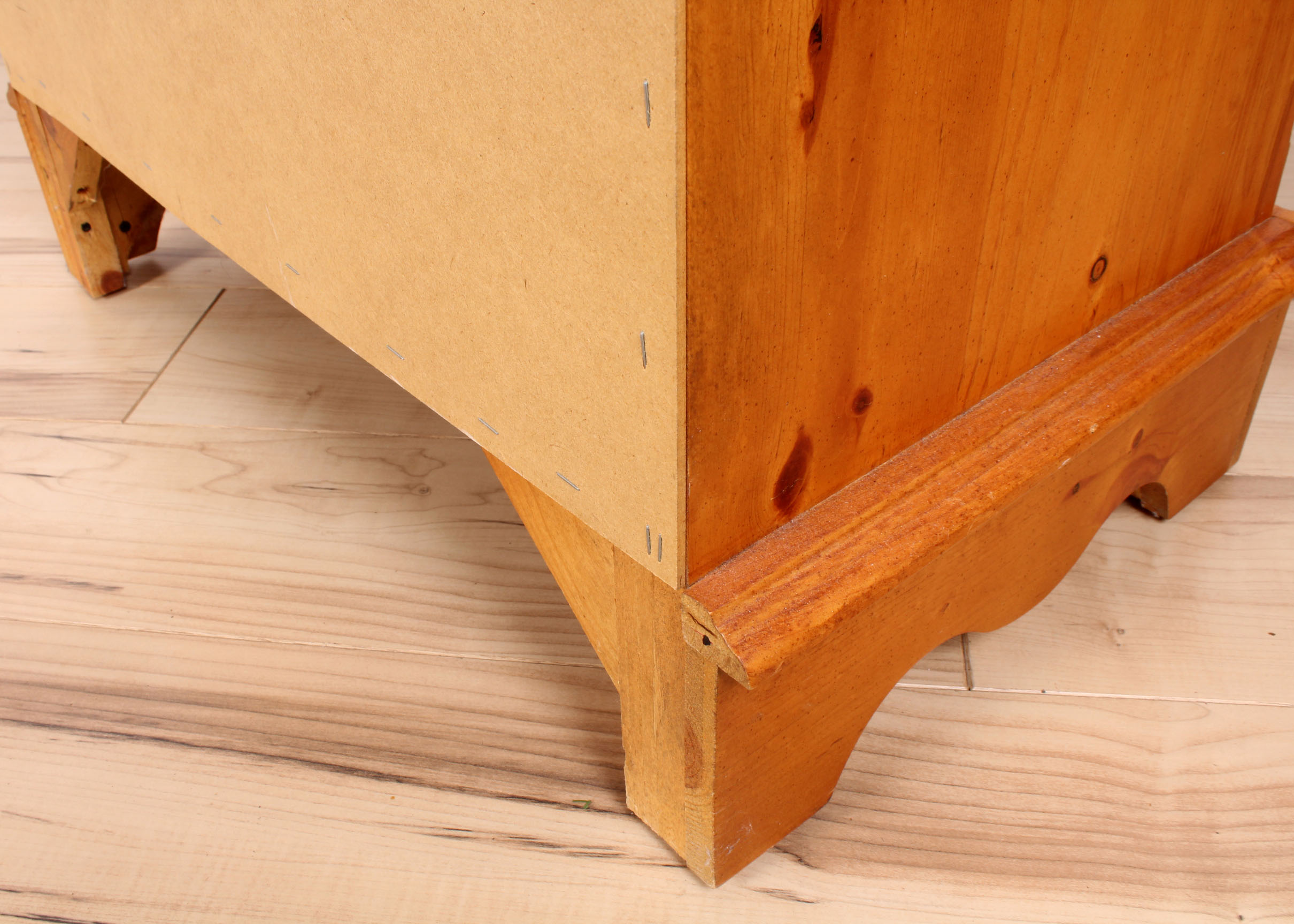 Contemporary Pine Side Chest of Drawers