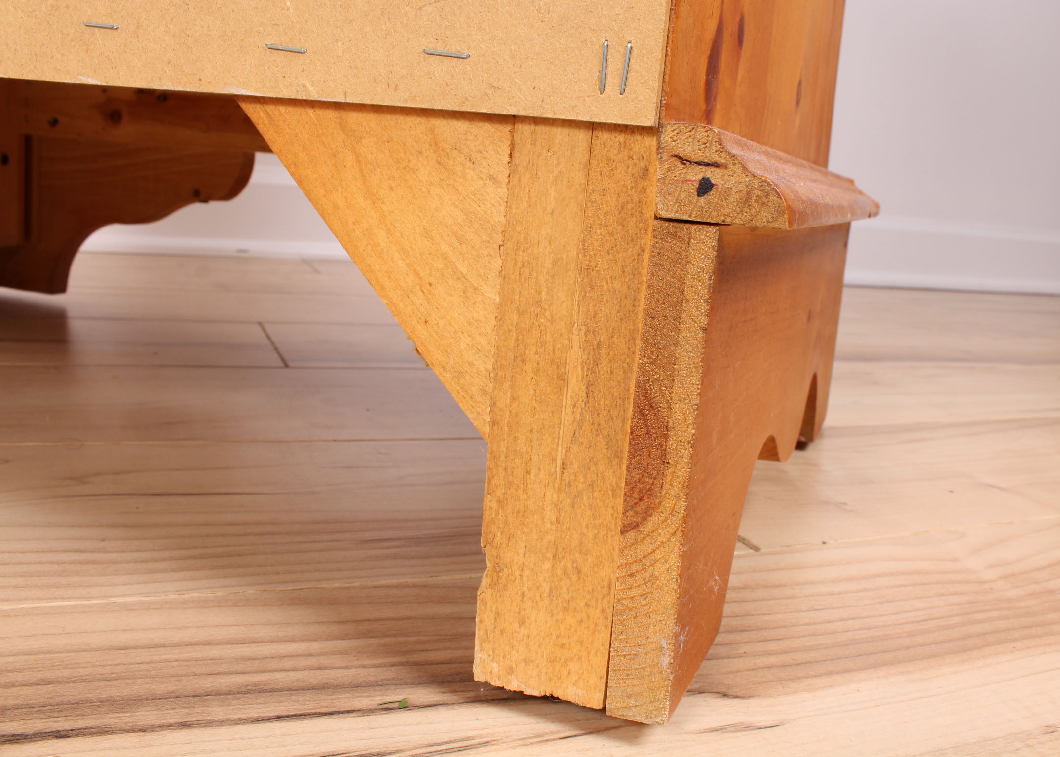 Contemporary Pine Side Chest of Drawers