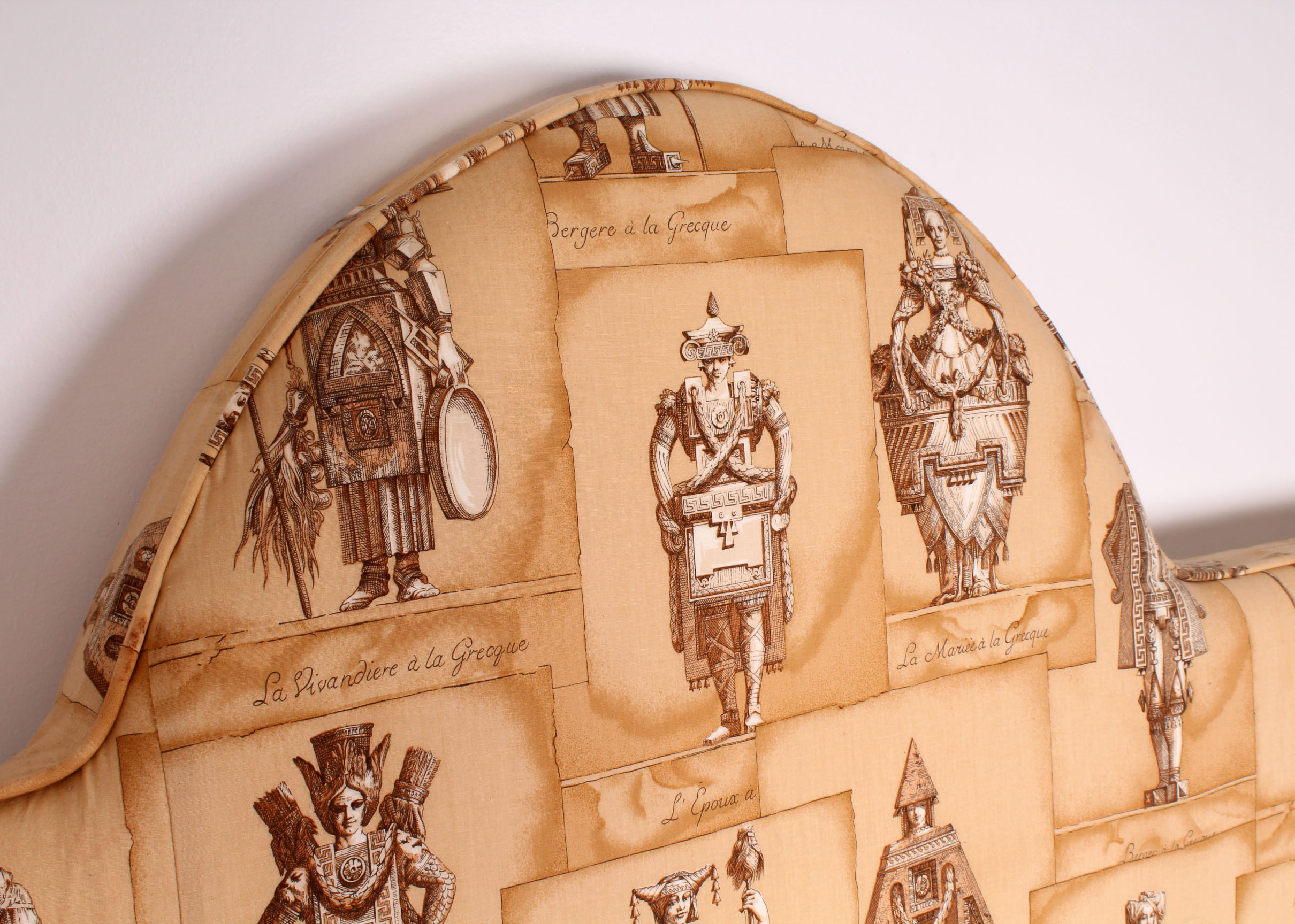 King Size Upholstered Headboard