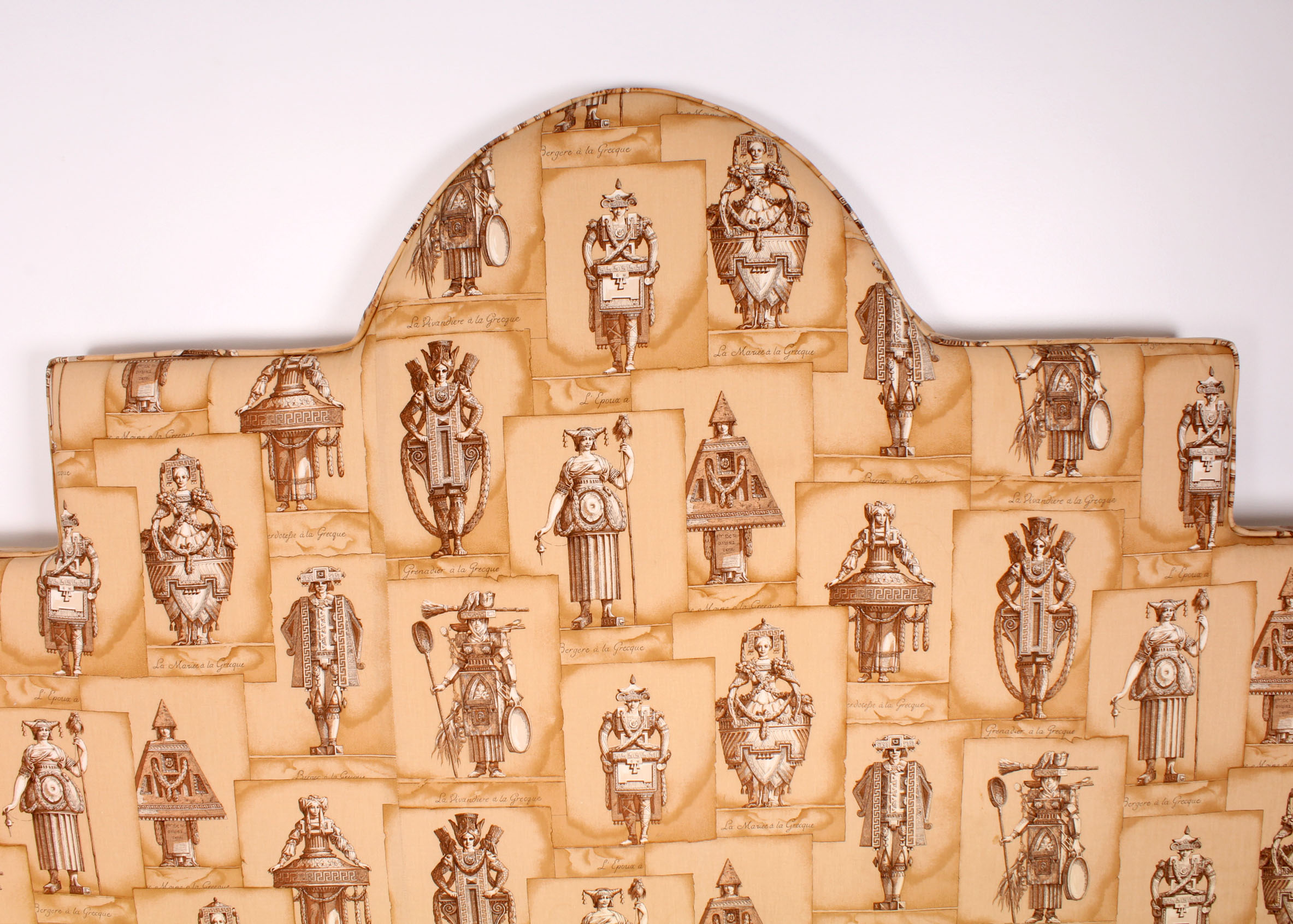 King Size Upholstered Headboard