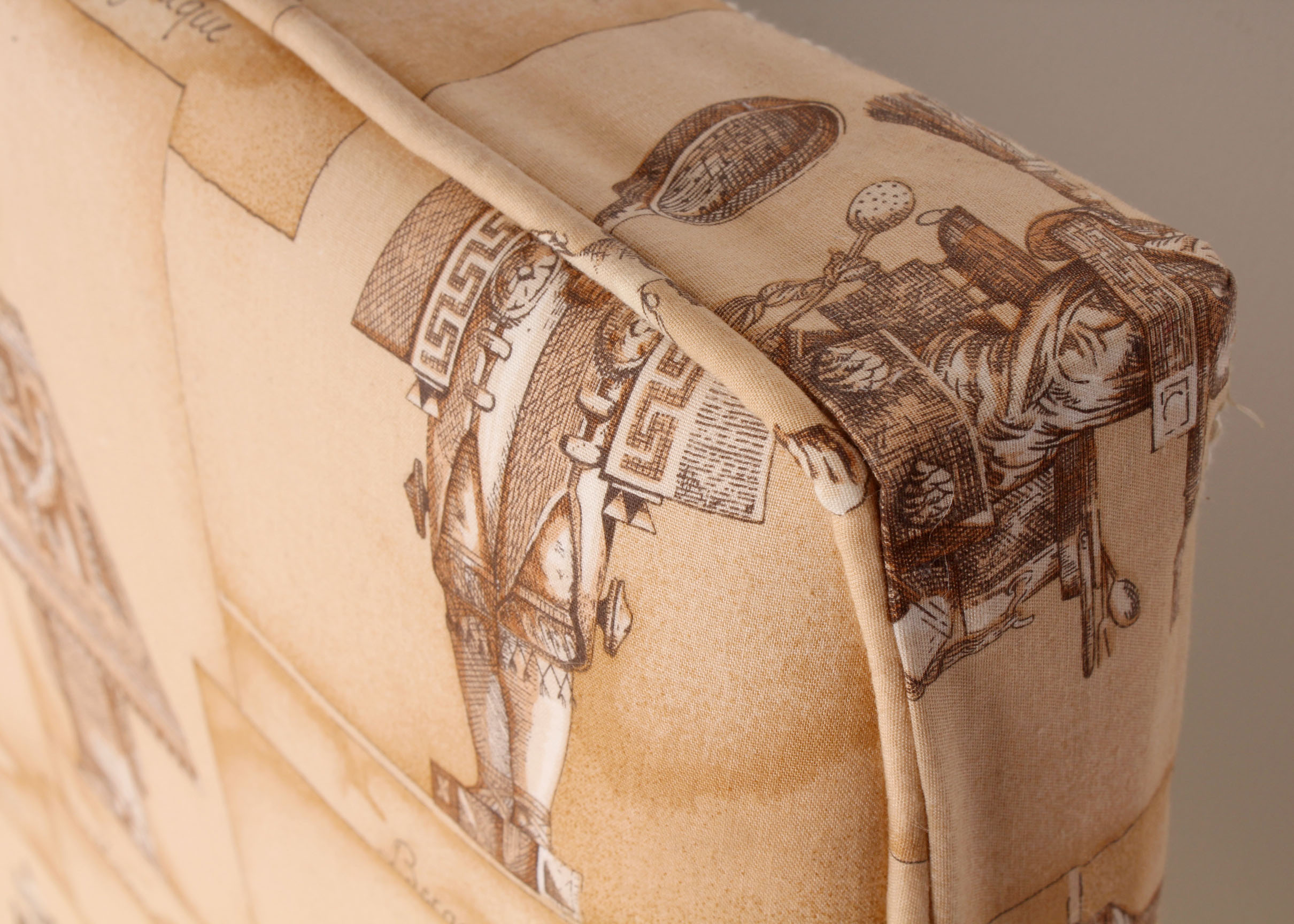 King Size Upholstered Headboard