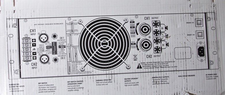 RMXa Series Professional Amplifier