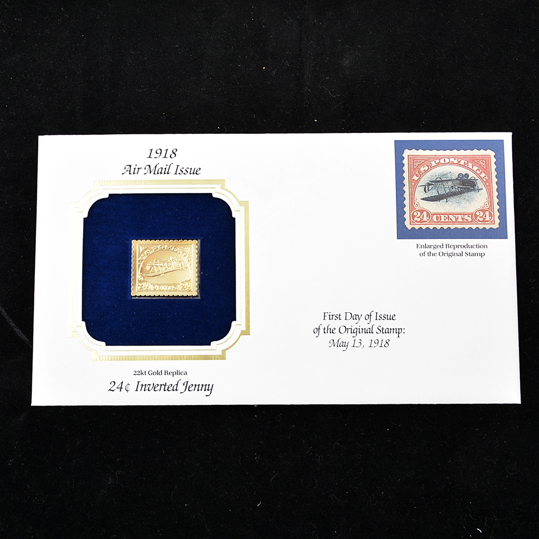 22k Gold Leaf Replica Stamps
