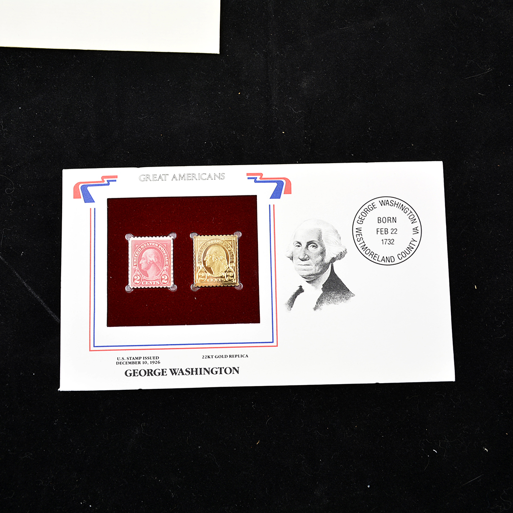 22k Gold Leaf Replica Stamps