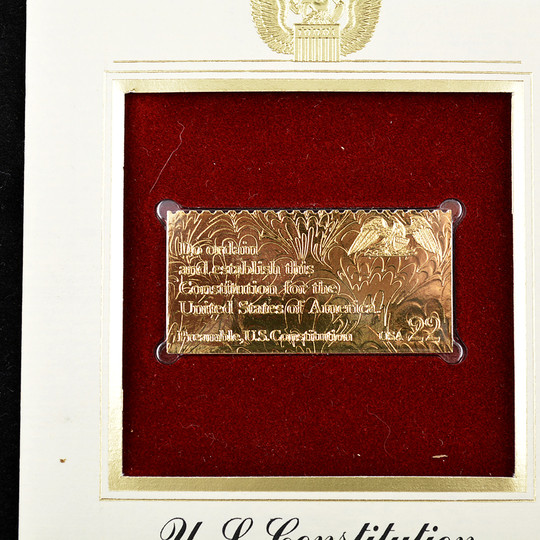 22k Gold Leaf Replica Stamps
