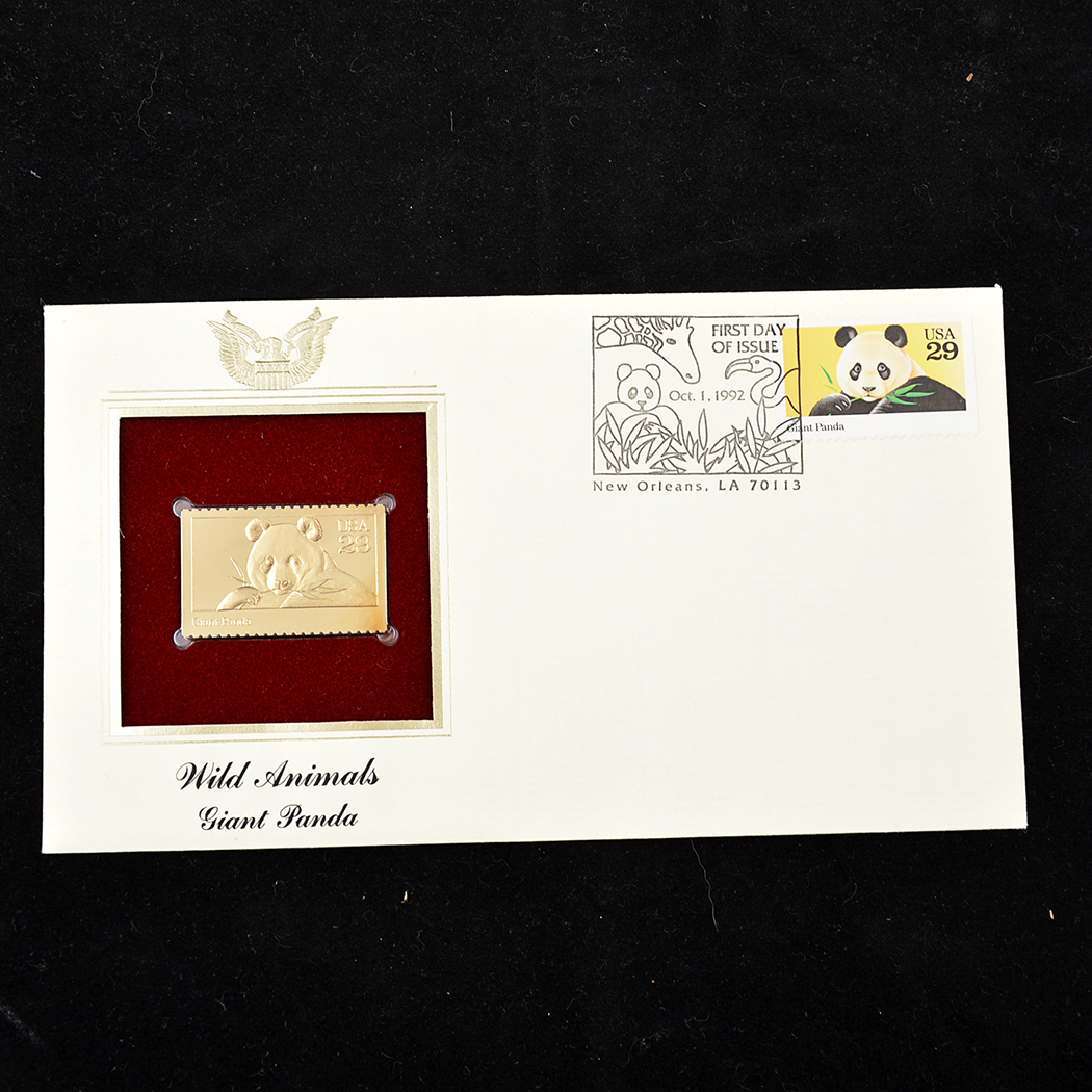 22k Gold Leaf Replica Stamps
