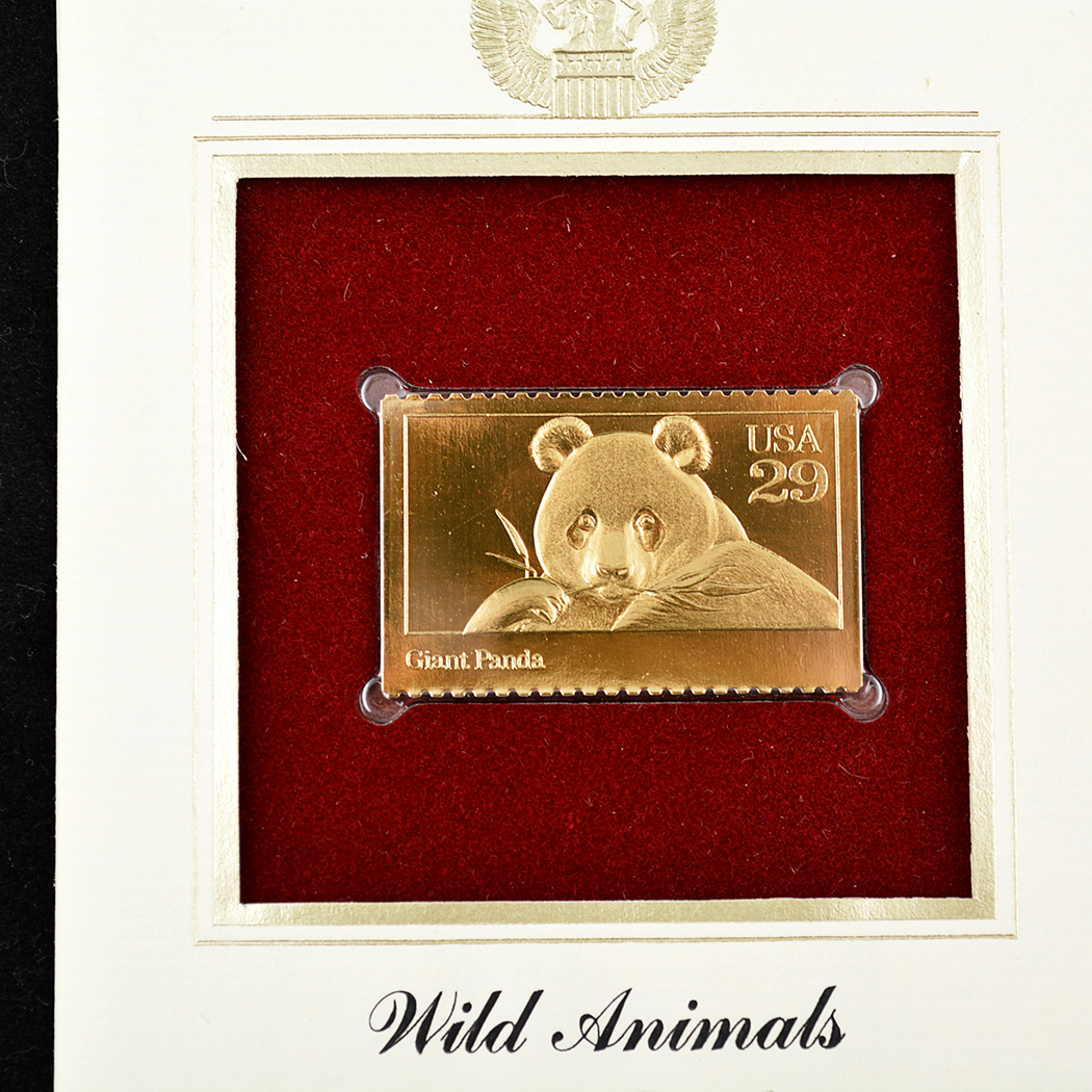 22k Gold Leaf Replica Stamps