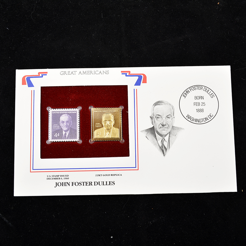 22k Gold Leaf Replica Stamps