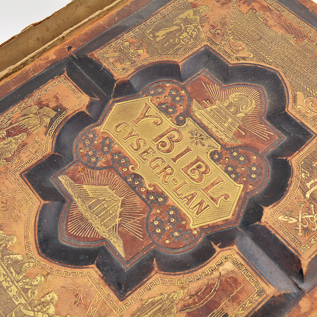 Antique Welsh Family Bible