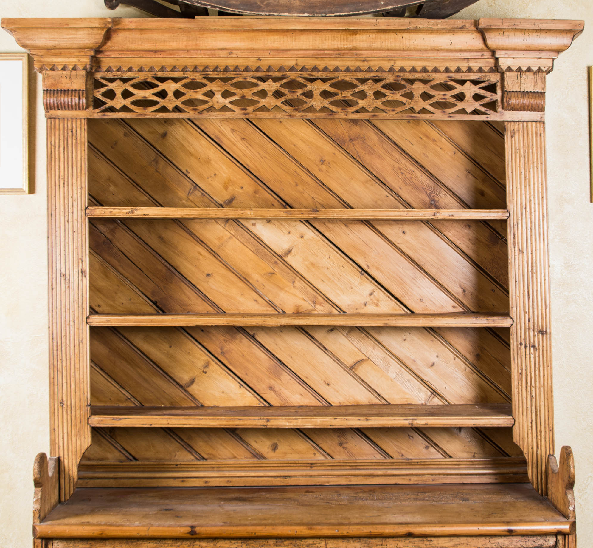 Large Oak Welsh Style Cupboard