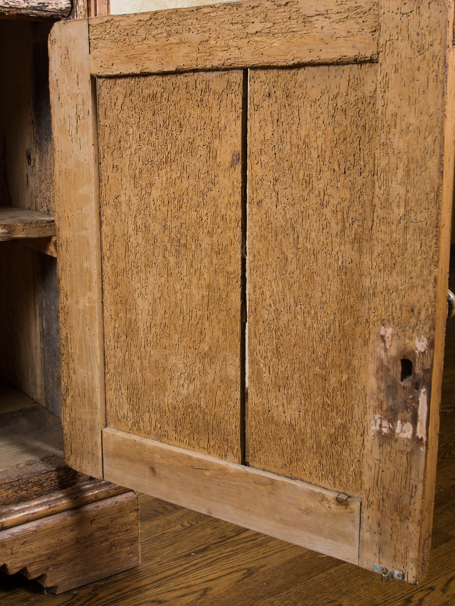 Large Oak Welsh Style Cupboard