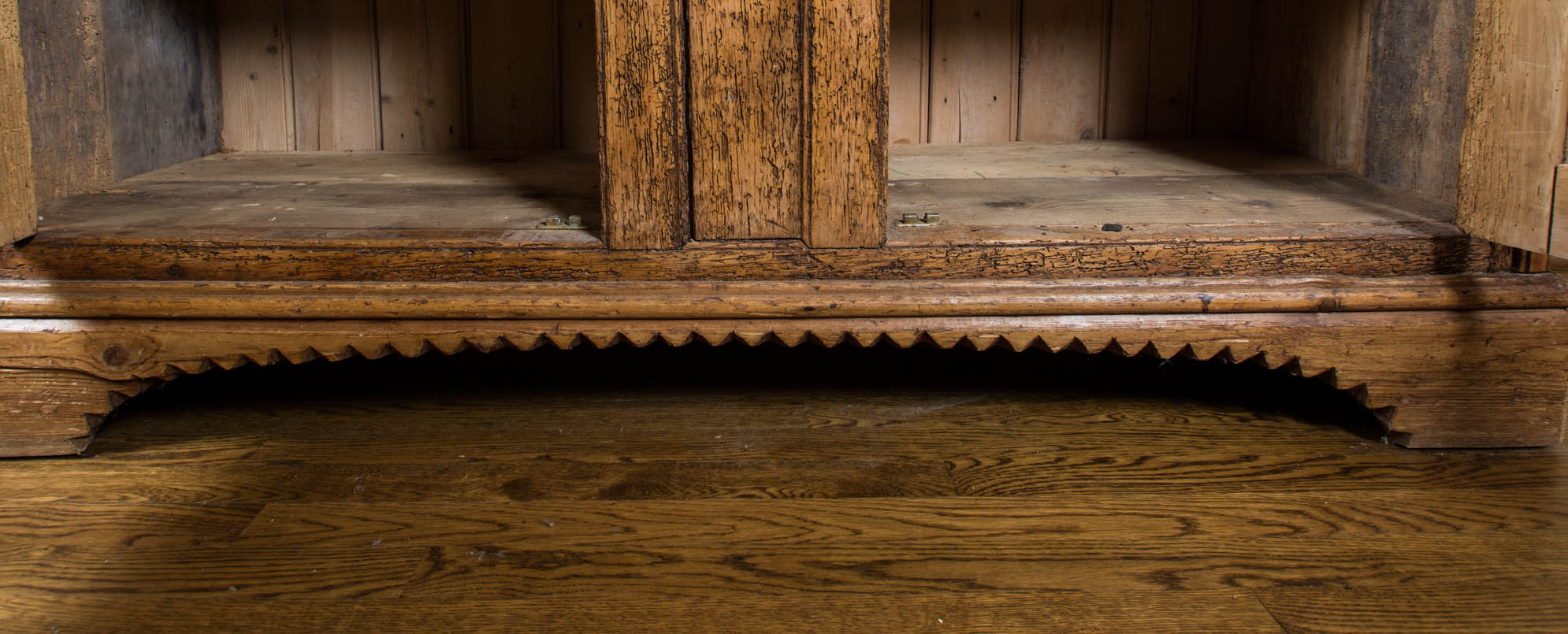 Large Oak Welsh Style Cupboard