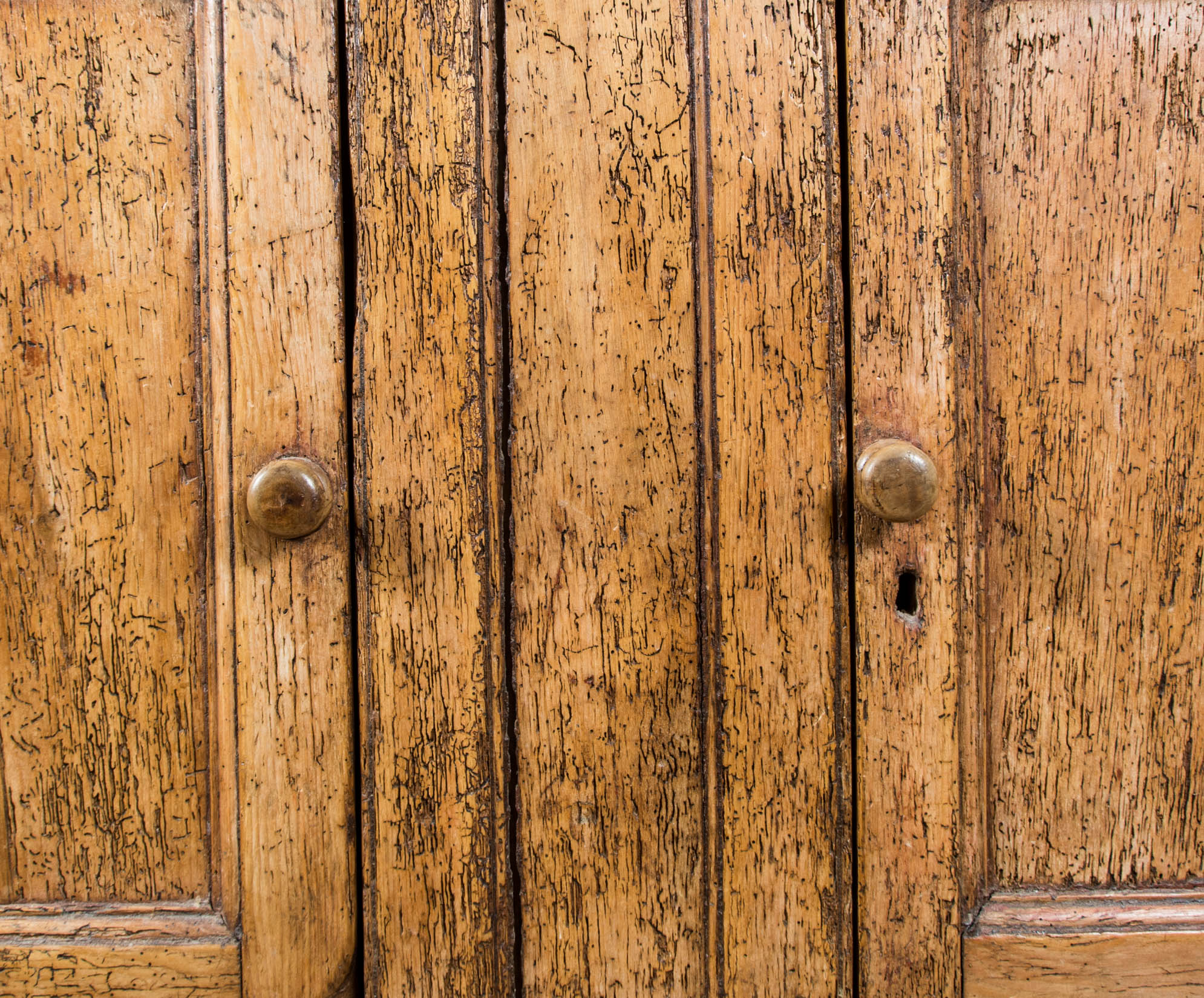 Large Oak Welsh Style Cupboard