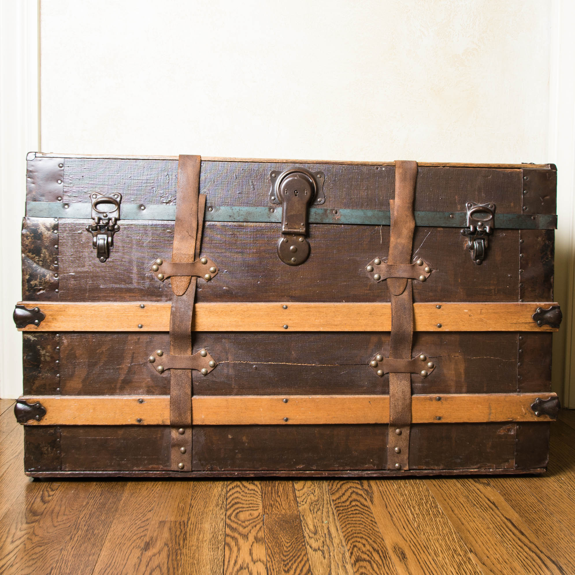 Antique Steamer Trunk