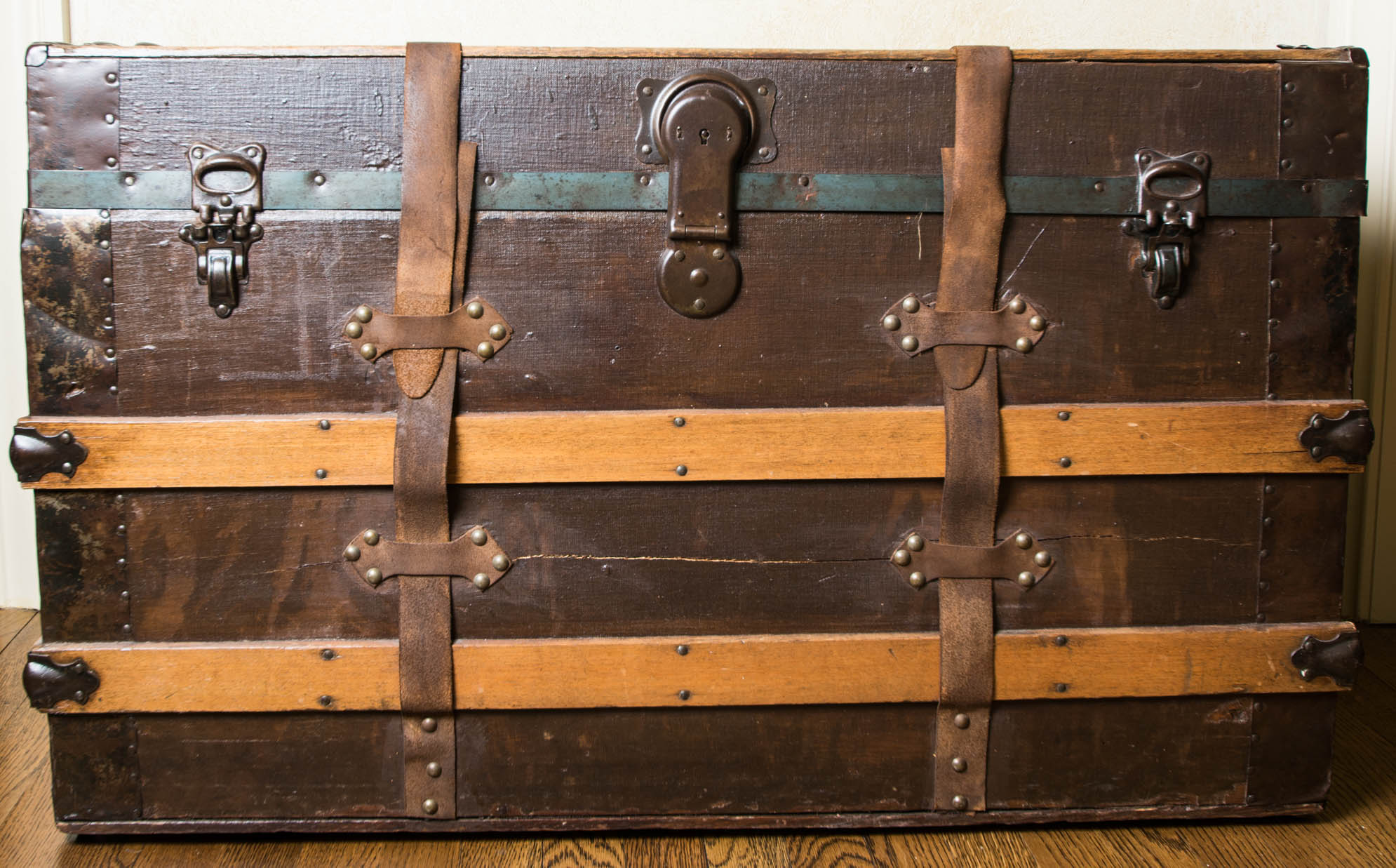 Antique Steamer Trunk