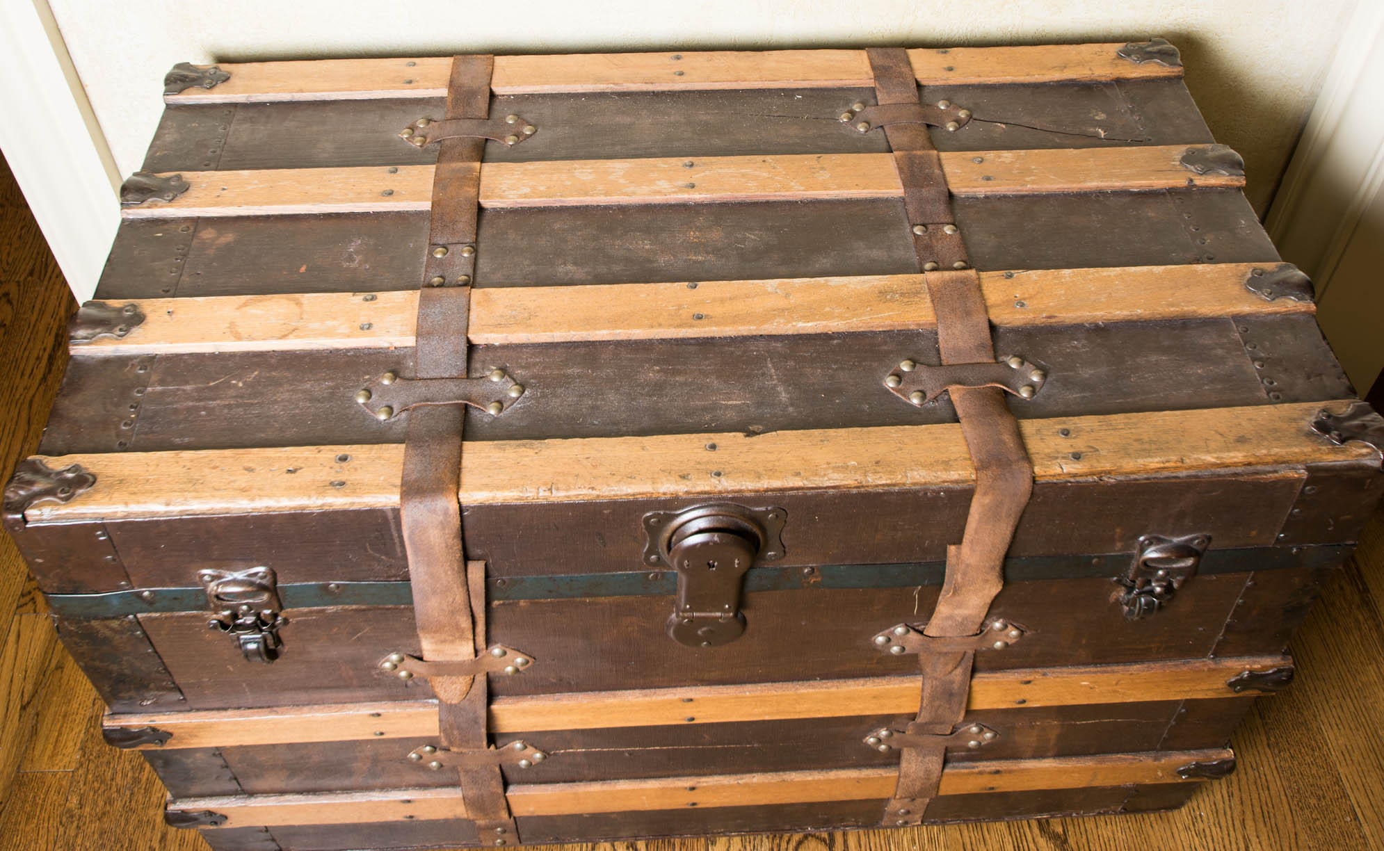 Antique Steamer Trunk