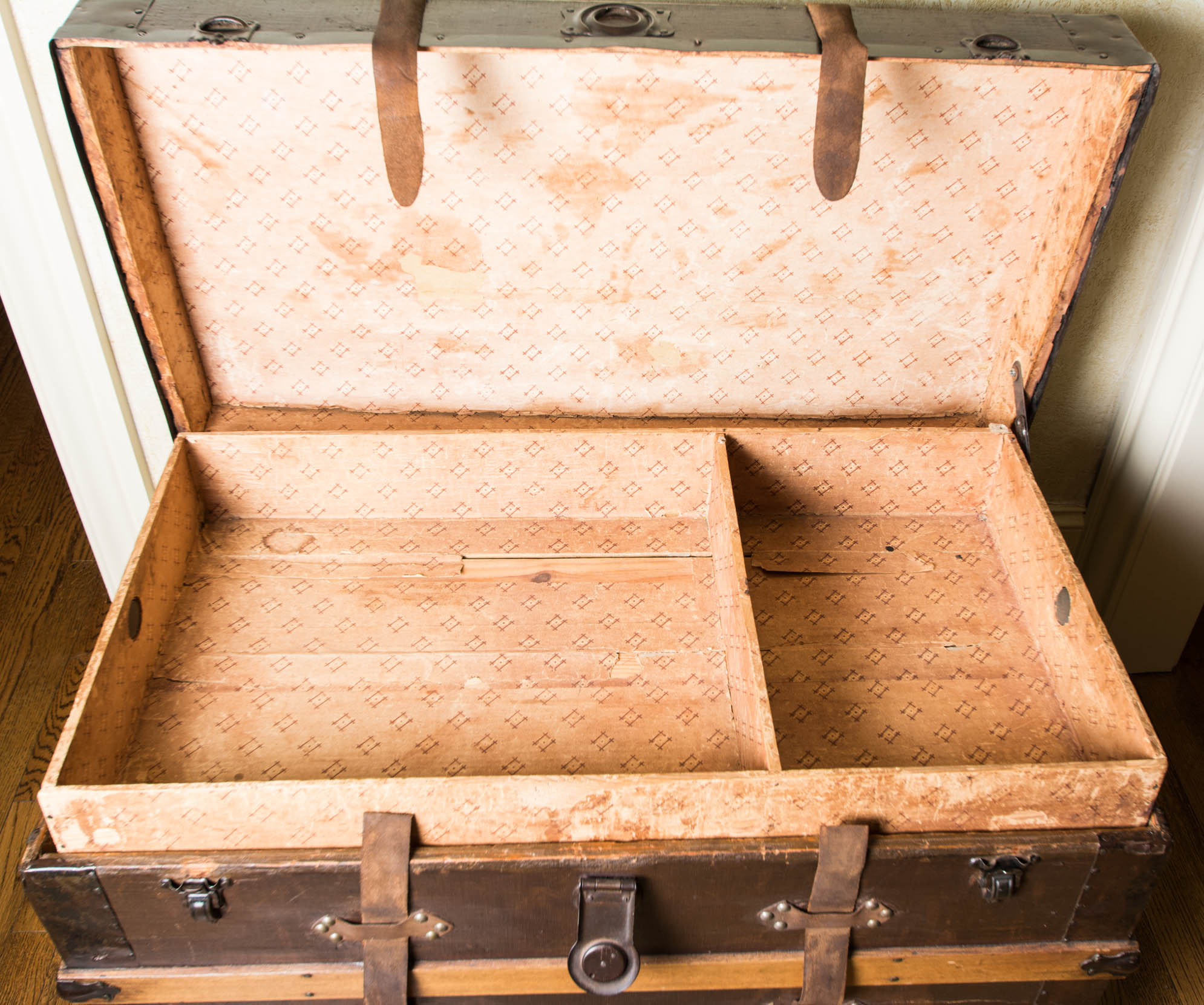 Antique Steamer Trunk