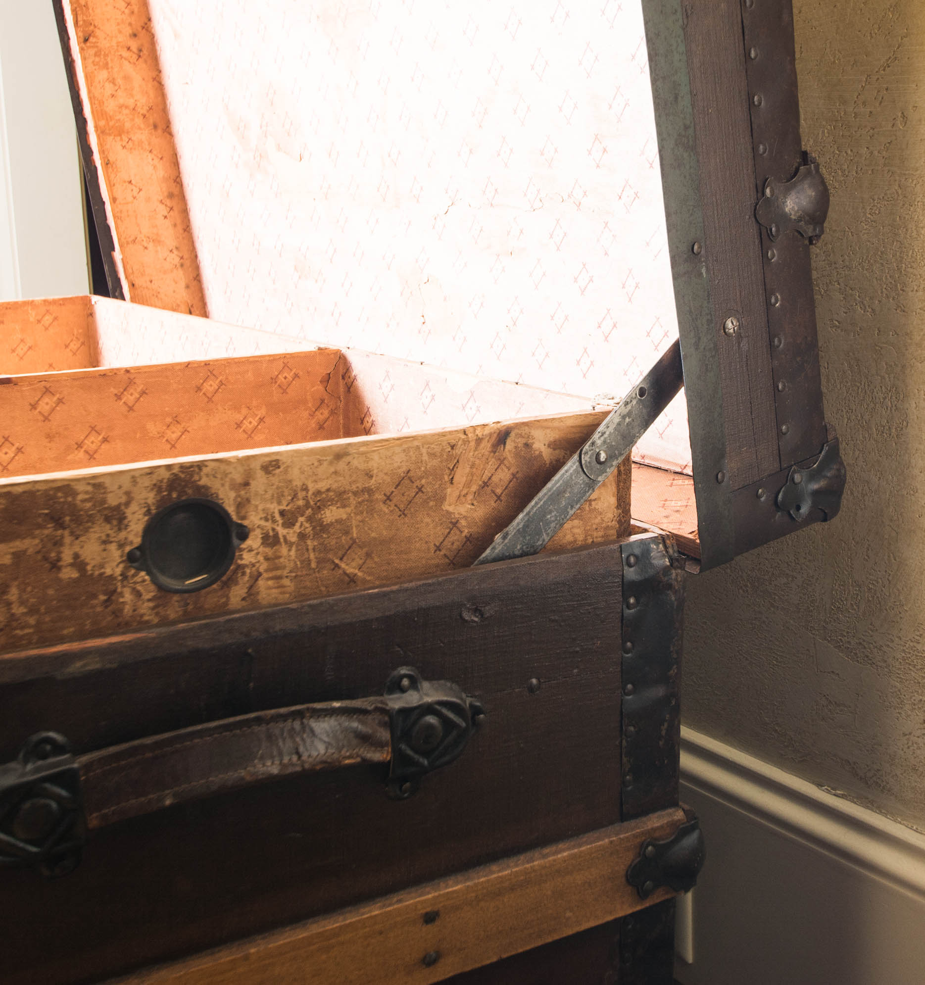 Antique Steamer Trunk