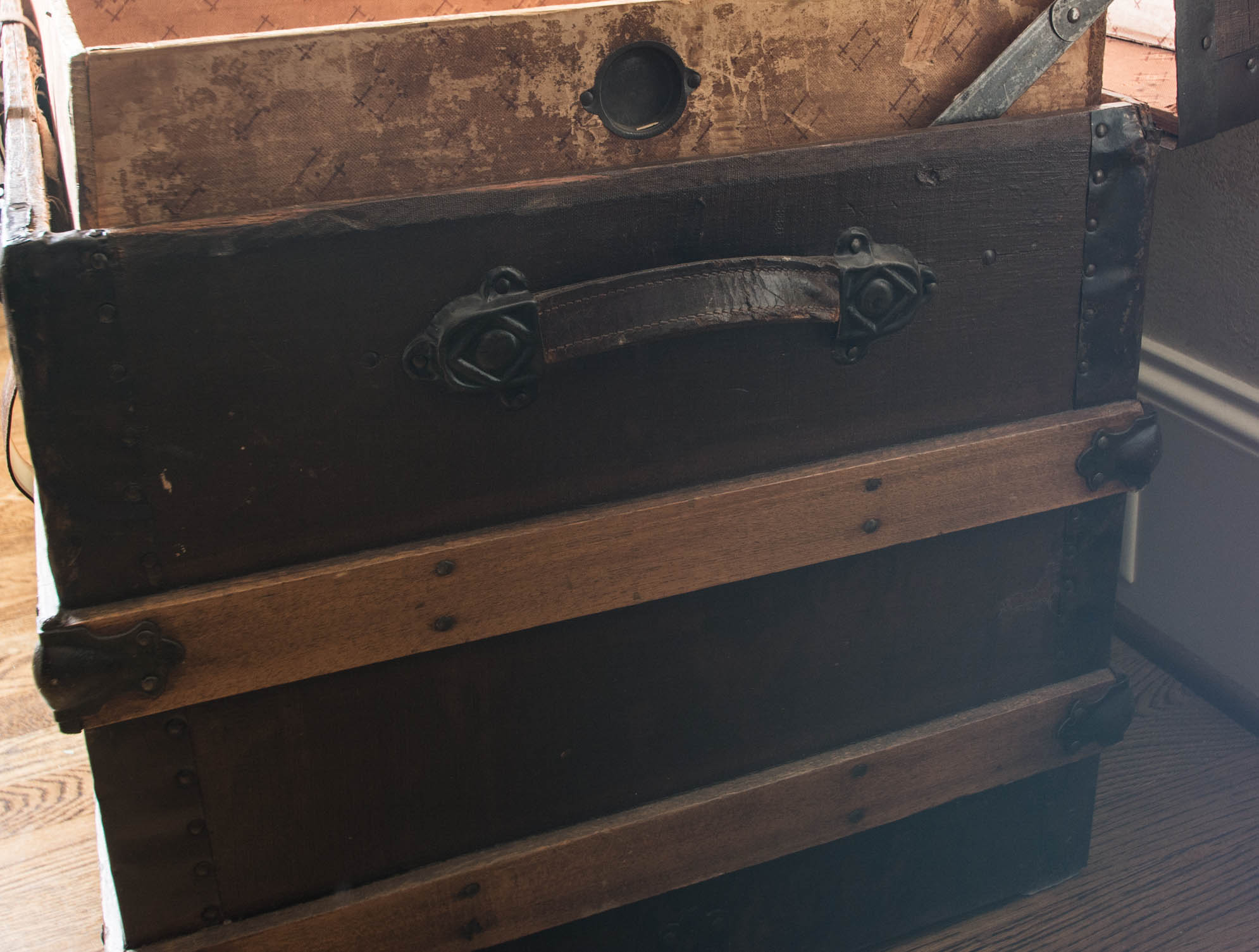 Antique Steamer Trunk