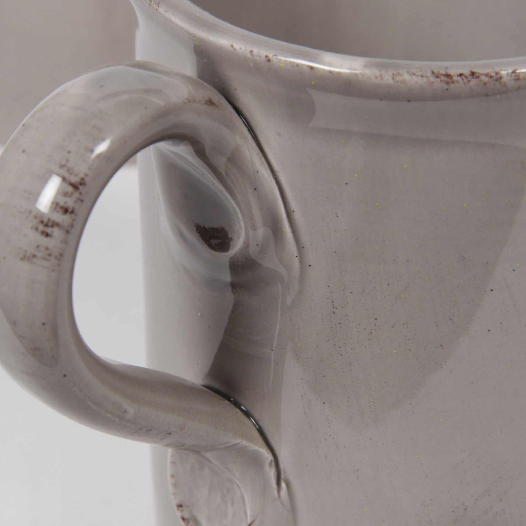 Collection of Hand-Painted Ceramiche Toscane Mugs and Bowls