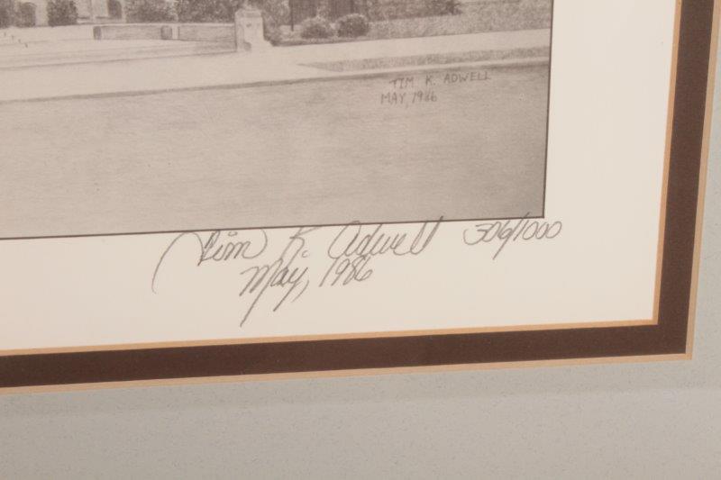 Signed Limited Edition Tim K Adwell Print