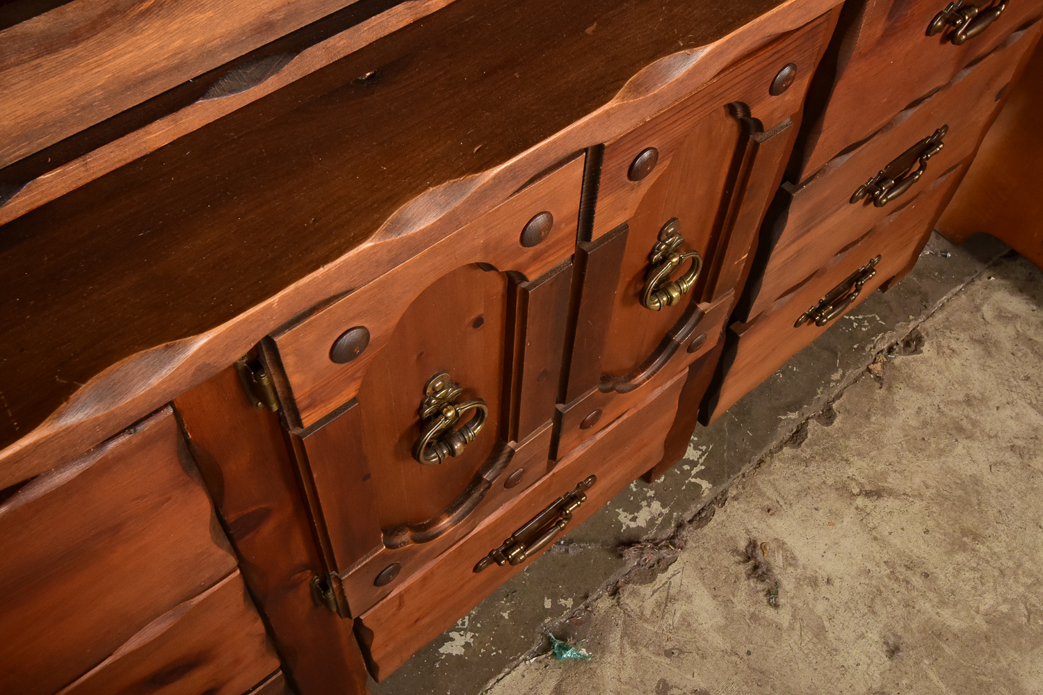 Large Wood Buffet
