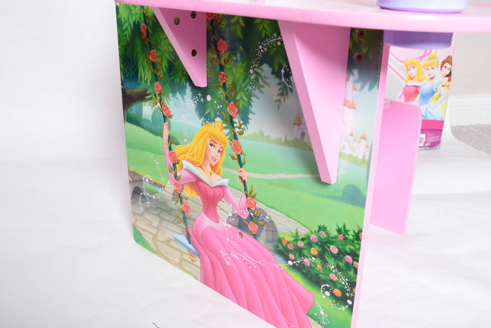 Child's Table and Chair Set Featuring Disney Princesses and More