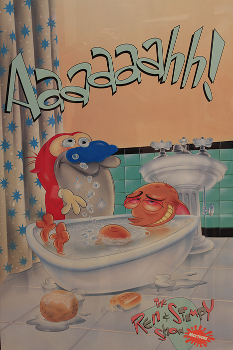 Pair of Early 1990s "The Ren & Stimpy Show" Posters