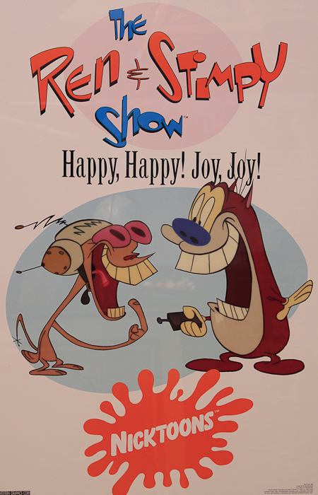 Pair of Early 1990s "The Ren & Stimpy Show" Posters