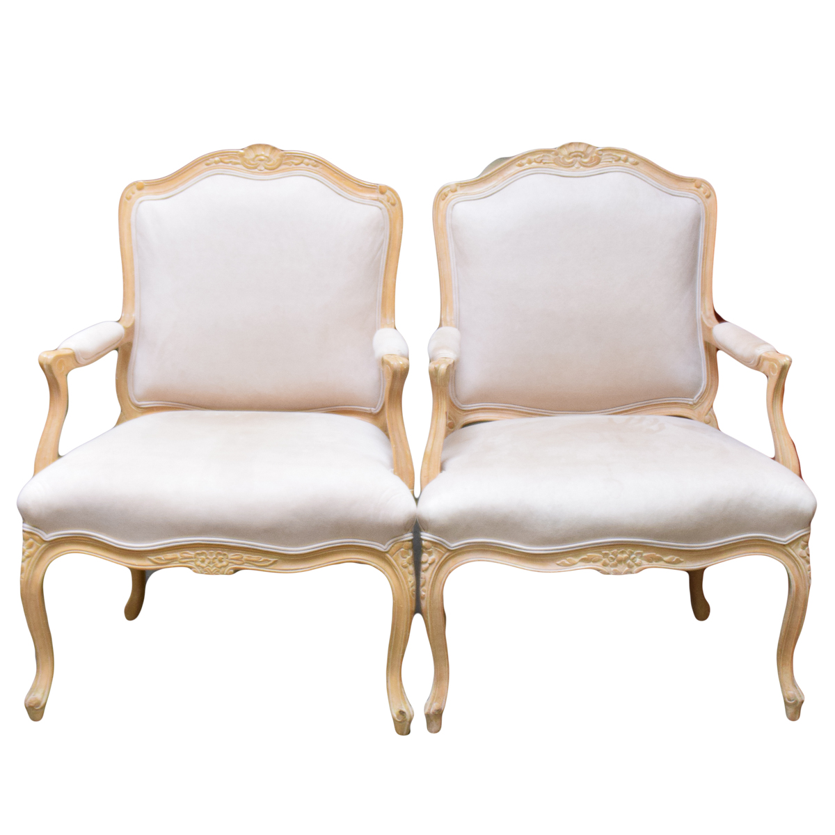 Pair of French Provençal Style Armchairs